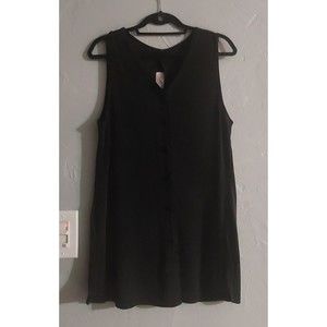 Pola Fashion U S A, Decorative Button Behind, Button Down Front, Size S.